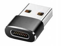 Przejściówka ADAPTER Otg USB-A do USB-C do LAPTOPA, Ładowarki TELEFONU