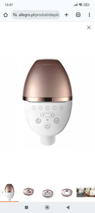 Depilator IPL Philips Lumea 9900 SenseIQ SmartSkin
