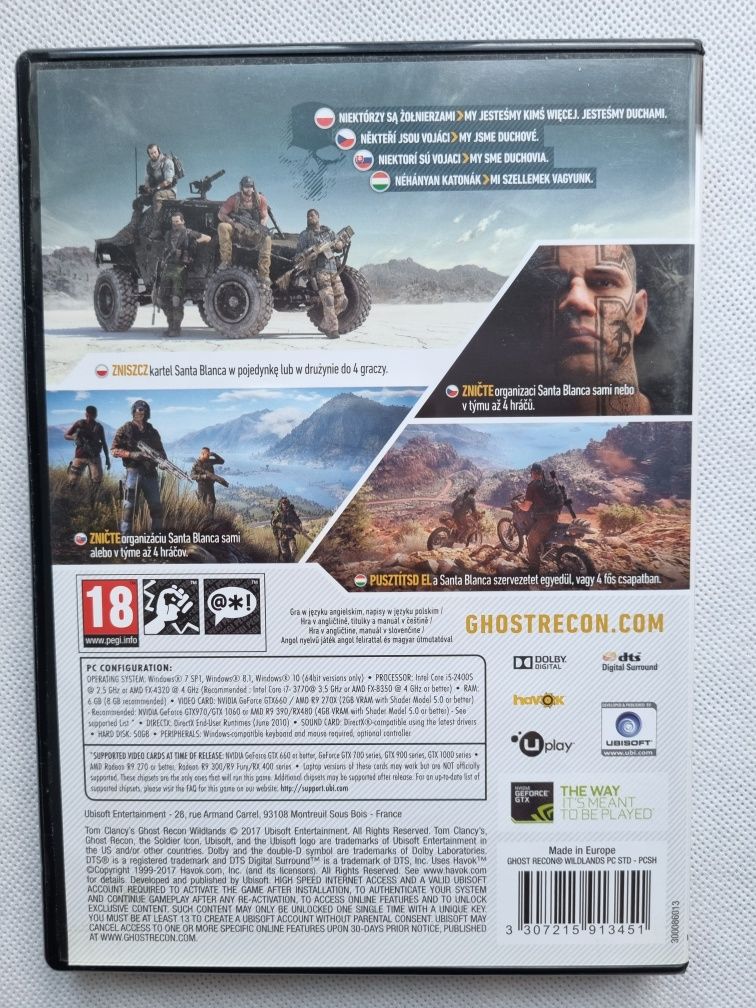 Tom Clancy's Ghost Recon Wildlands PC