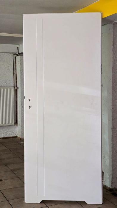 Drzwi nowe białe 80 lewe