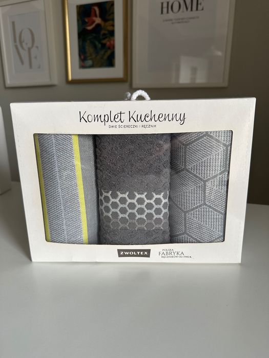 Komplet szmatek kuchenny ZWOLTEX szare