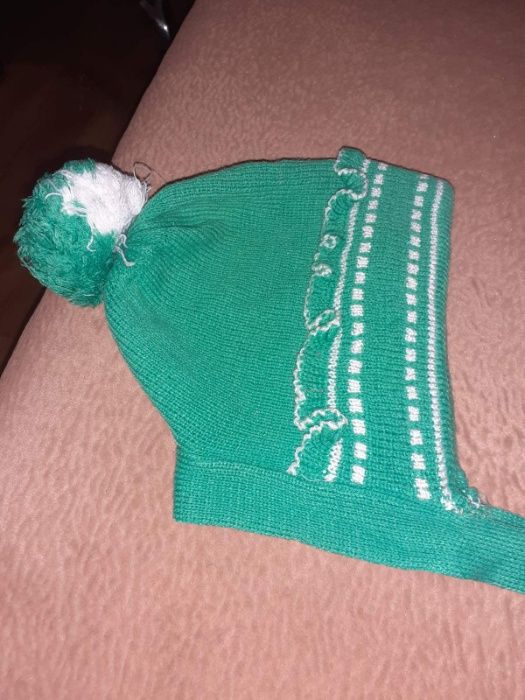 Детский демисезонный комбинезон, размер 86 (вязаная шапка в подарок)