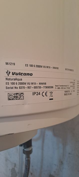 Termo acumulador  Vulcano