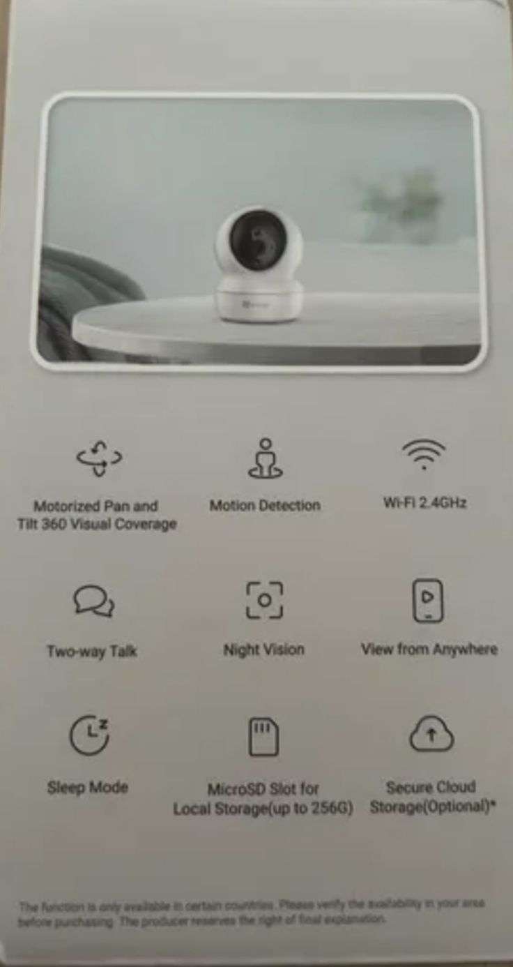 Kamera wewnątrz smart EZVIZ 2szt