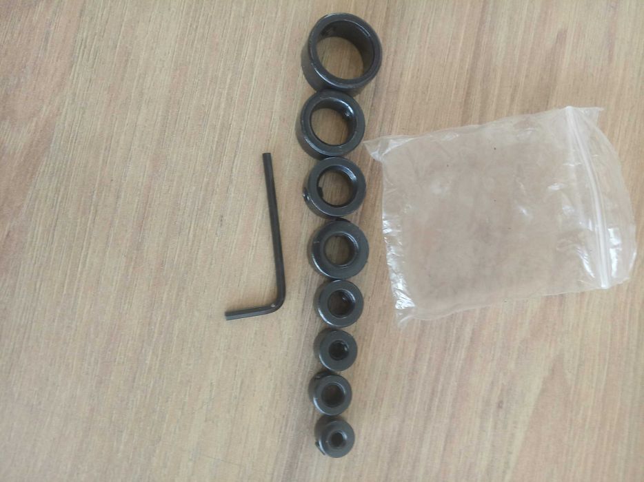 Ограничители глубины сверления для сверл 8шт 3-16мм погружения