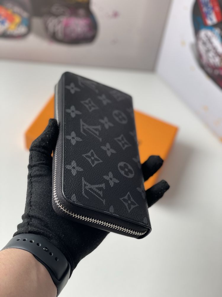 Мужской чоловічий гаманець кошелек клатч Louis Vuitton Луи Витон