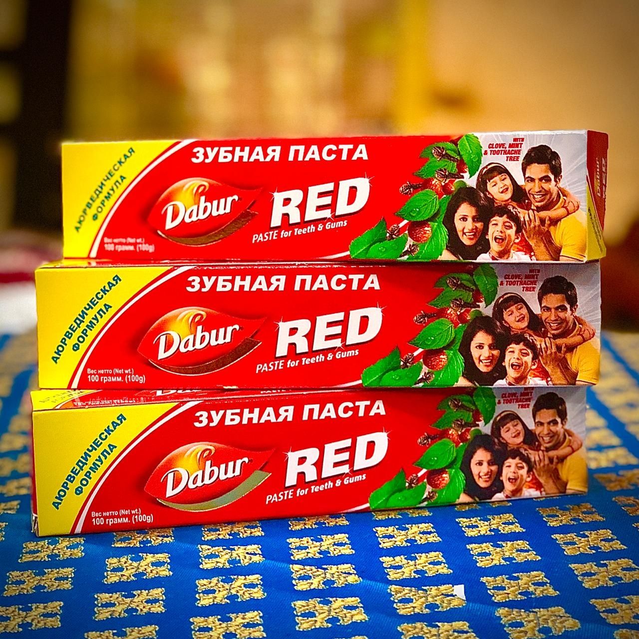 Зубная паста Red Dabur