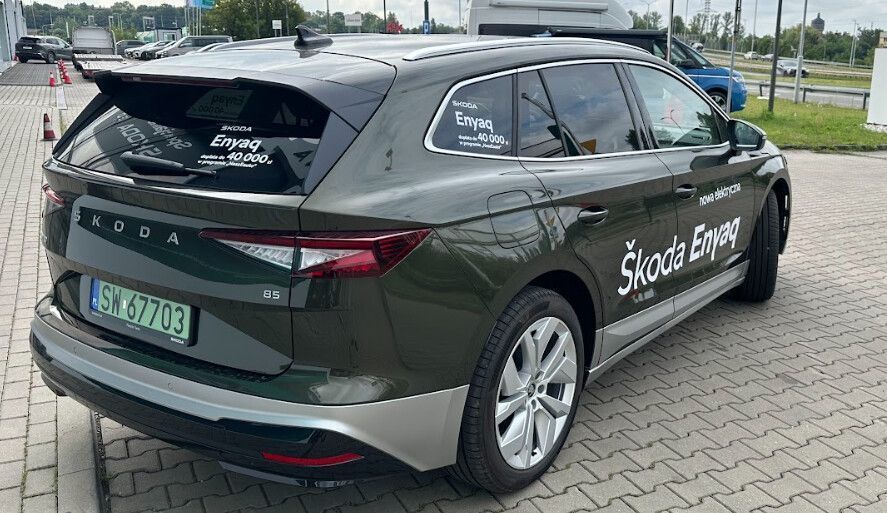 Skoda Enyaq 82 kWh 285 KM 1-stopniowa Pakiet Plus + pompa ciepła