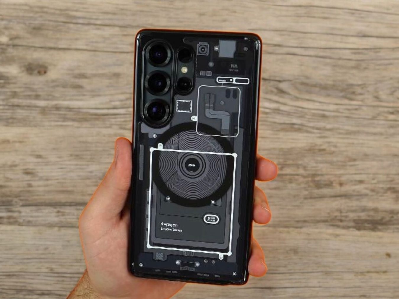 Чехол на Samsung s25 Ultra Spigen Hybrid Zero One