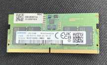 16 GB Pamięć RAM Samsung DDR5 SODIMM (8GB x2) 5600Mhz