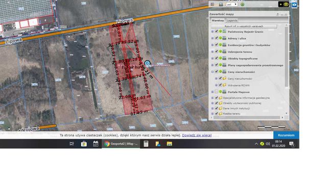 Sprzedam działki w Latowiczu . pow. Mińsk Mazowiecki 50 km od Warszawy