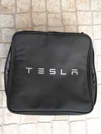 Mala Tesla, saco + cabo BMW e Cintos traseiro VW