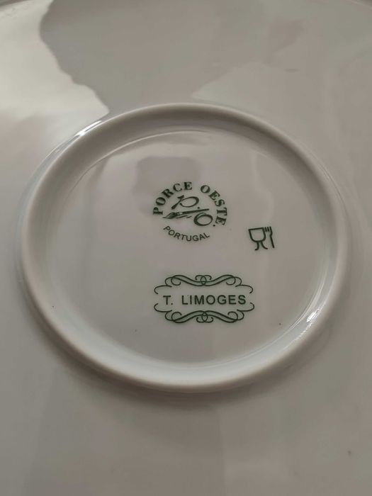 Conjunto de porcelana Limoges Novo por usar