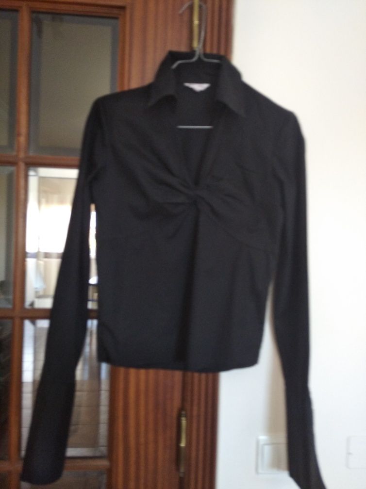 Camisa preta tamanho 36