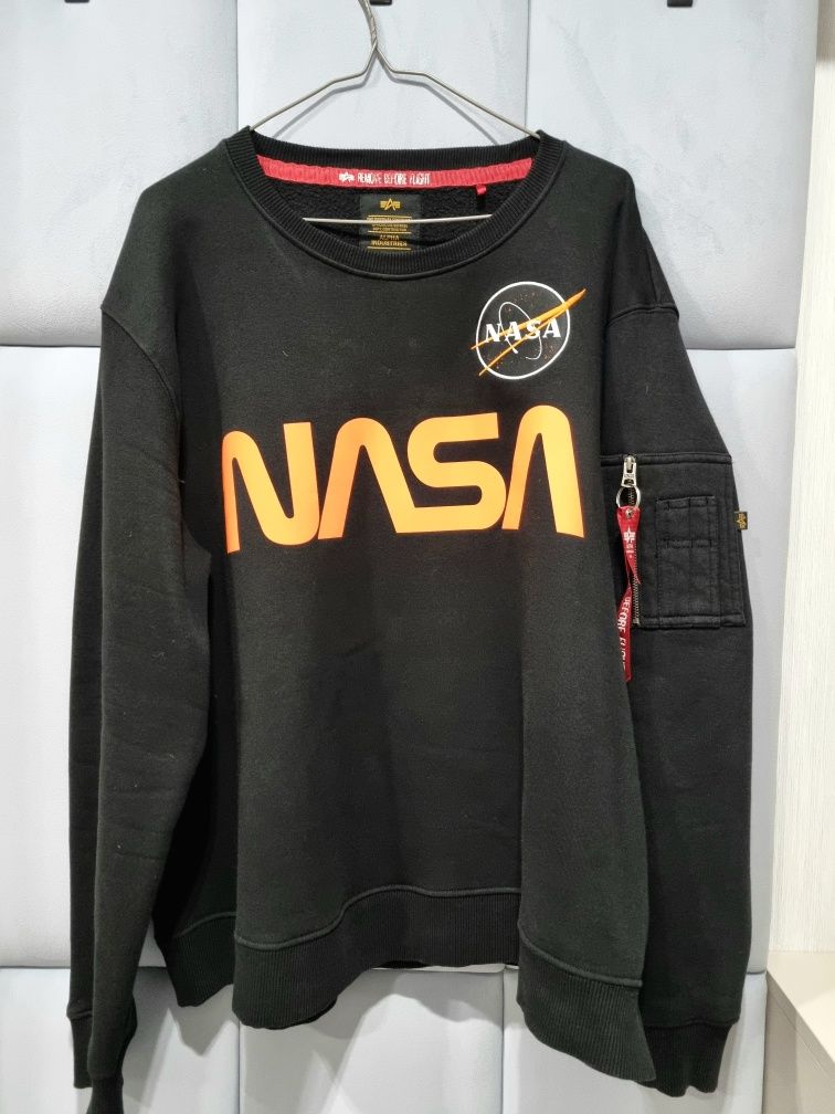 Кофта Alpha Industries NASA Reflective Sweater