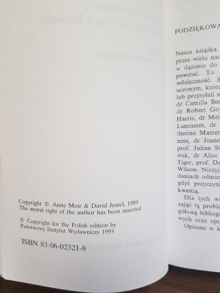 Płeć mózgu. Jessel