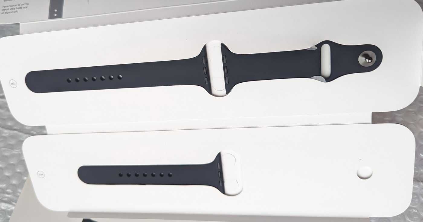 Open Box ноий ремінець Apple Sport Band Midnight  44 45 49 mm s/m m/L