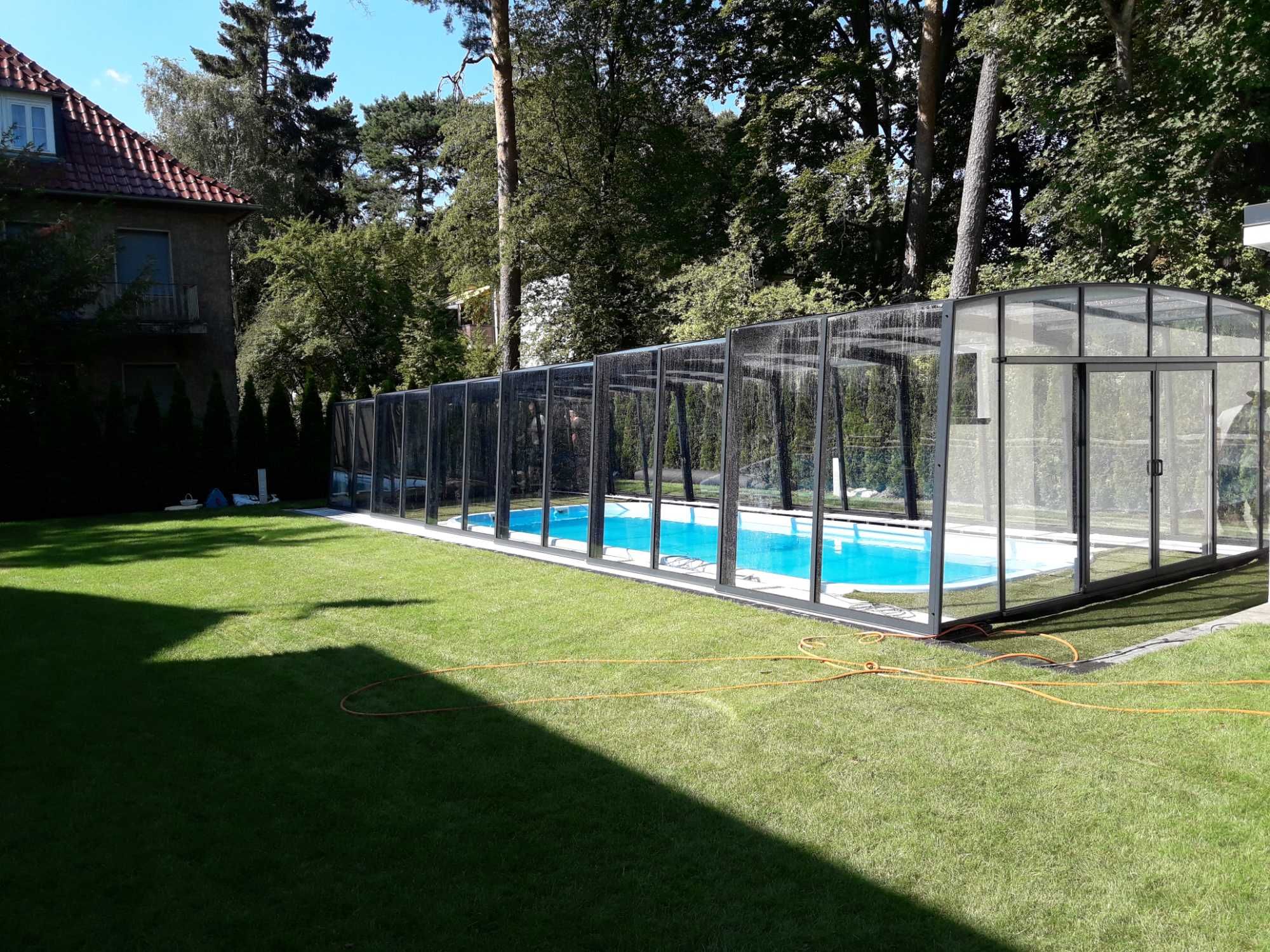 Zadaszenie basenowe 10,2 x 6,0m ARENA PrimeCover wysokie PROMOCJA ZIMO