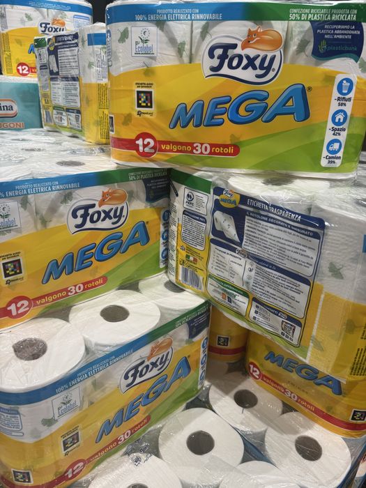 Foxy Mega Papier Toaletowy 12/30  Włochy