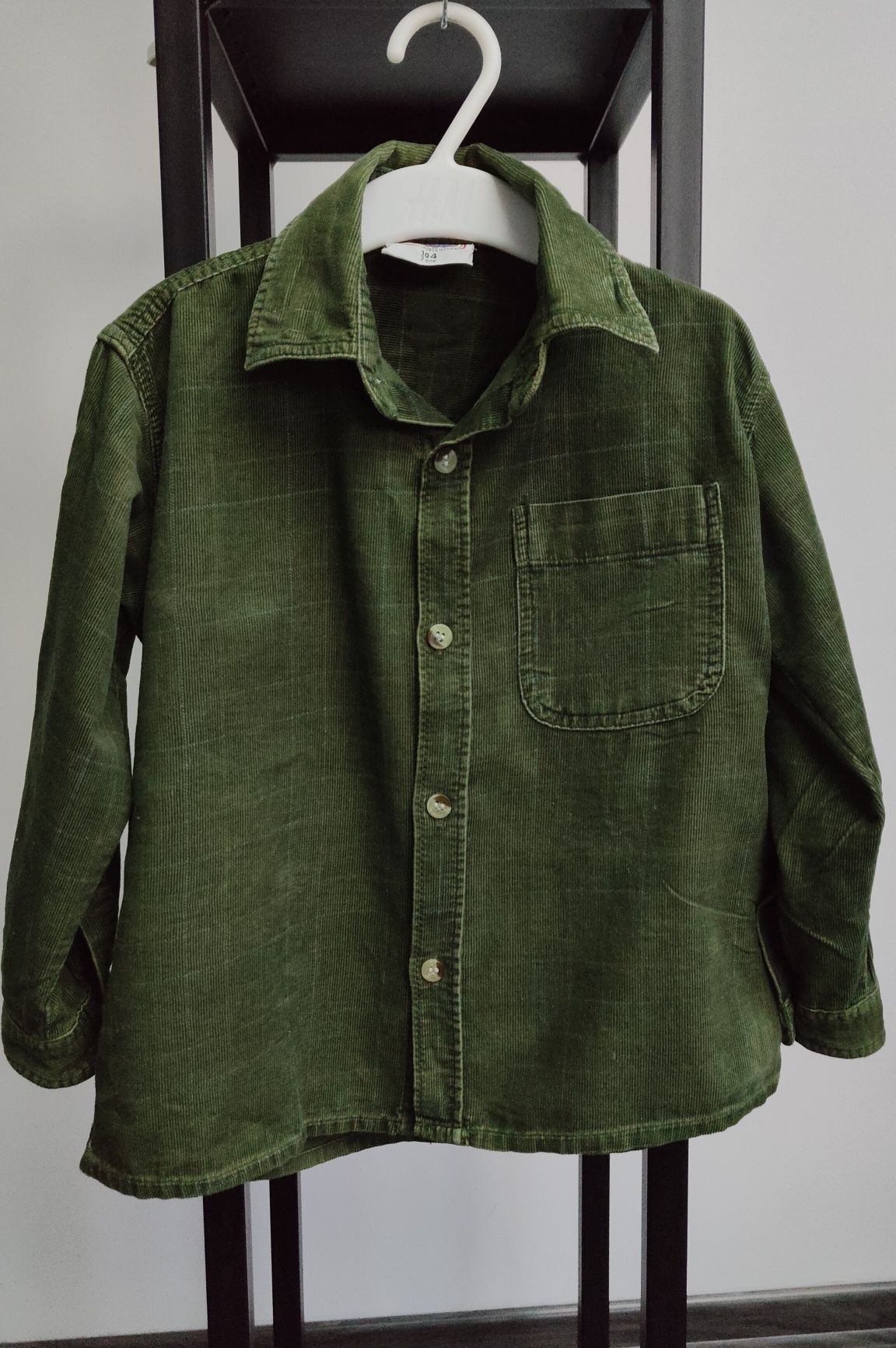 Zielona koszula rozmiar 104