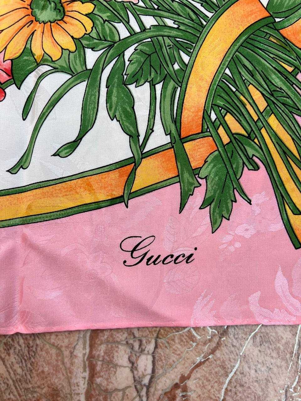 Хустка шовкова Gucci Vintage