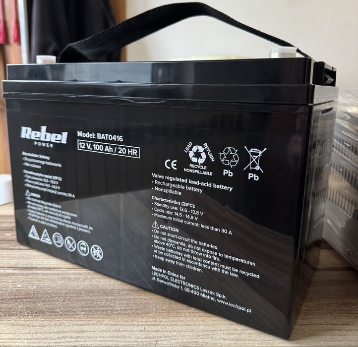 Акумулято Гелевий Rebel 2025