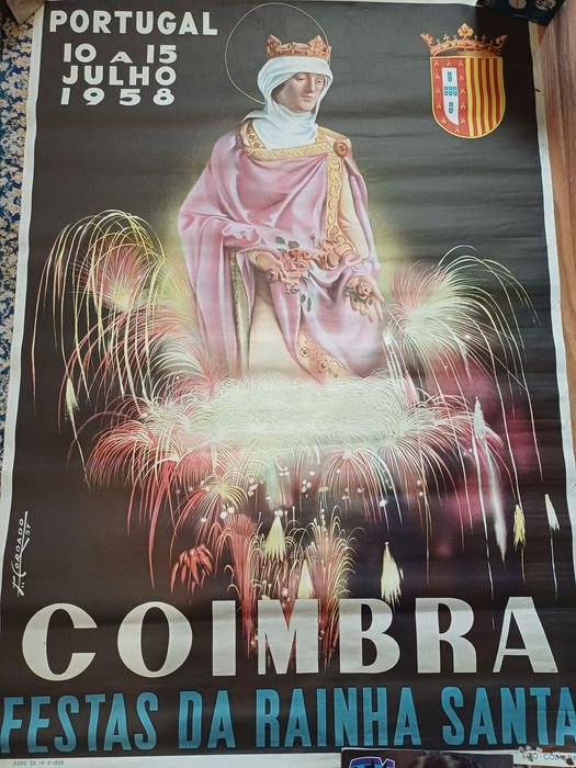 Cartaz coimbra rainha Santa