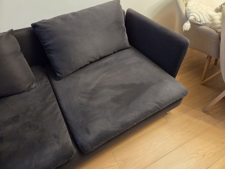 Sofa rogówka narożnik  Ikea Soderhamn  kanapa+ dodatkowe pokrycie