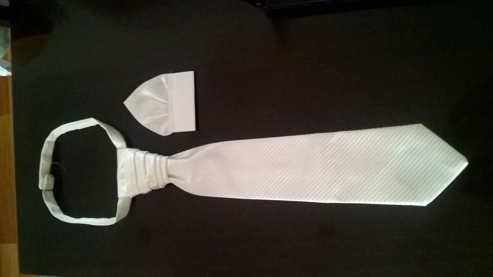 krawat ślubny 12zł