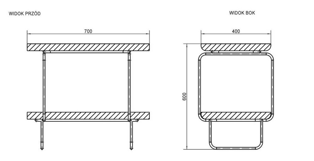 Stoliki kawowe dębowe