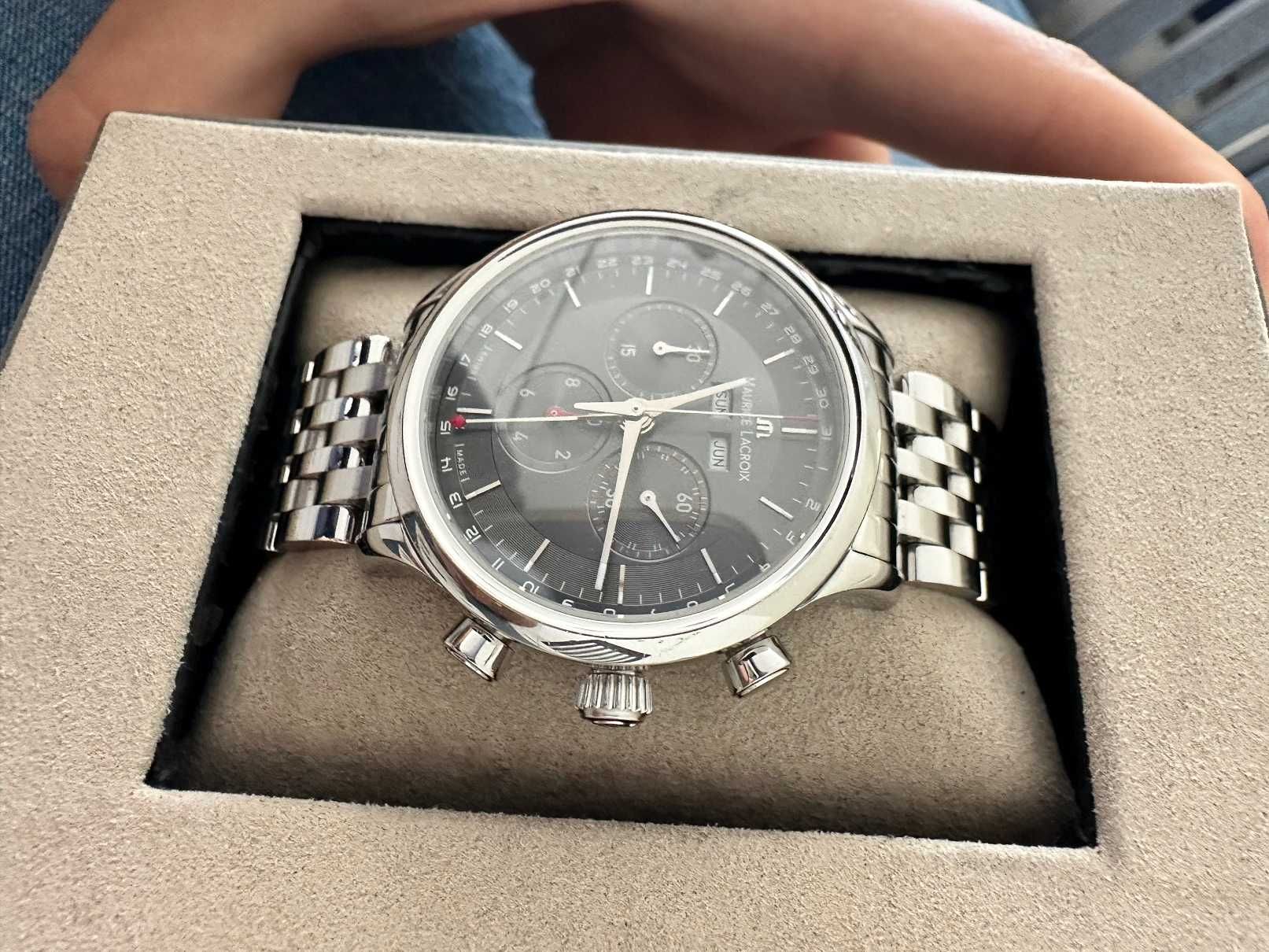 Zegarek Maurice Lacroix Les Classiques Chronographe - LC1228-SS002-331