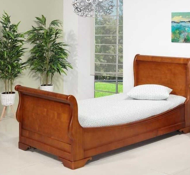 Cama cerejeira maciça