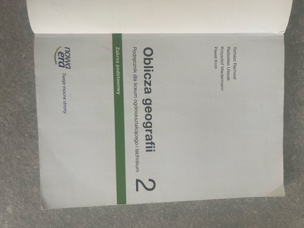 Podręcznik Oblicza Geografii 2 zakres podstawowy