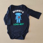 Granatowe body baby Gap 0-3m dla chłopca/ dziewczynki