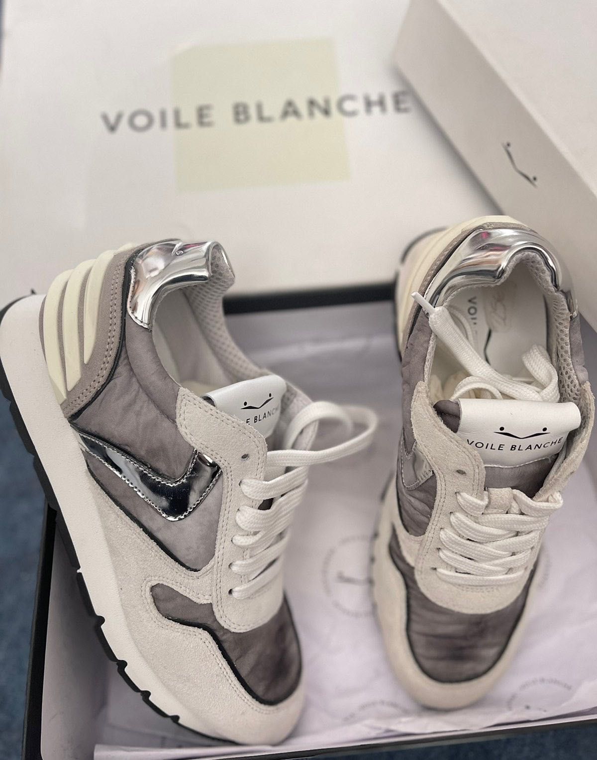 Новые женские кроссовки, кеды,бренд Voile Blanche,37 размер.Оригинал!