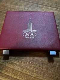 Conjunto Moedas em Prara Olímpiadas 1980 Moscovo