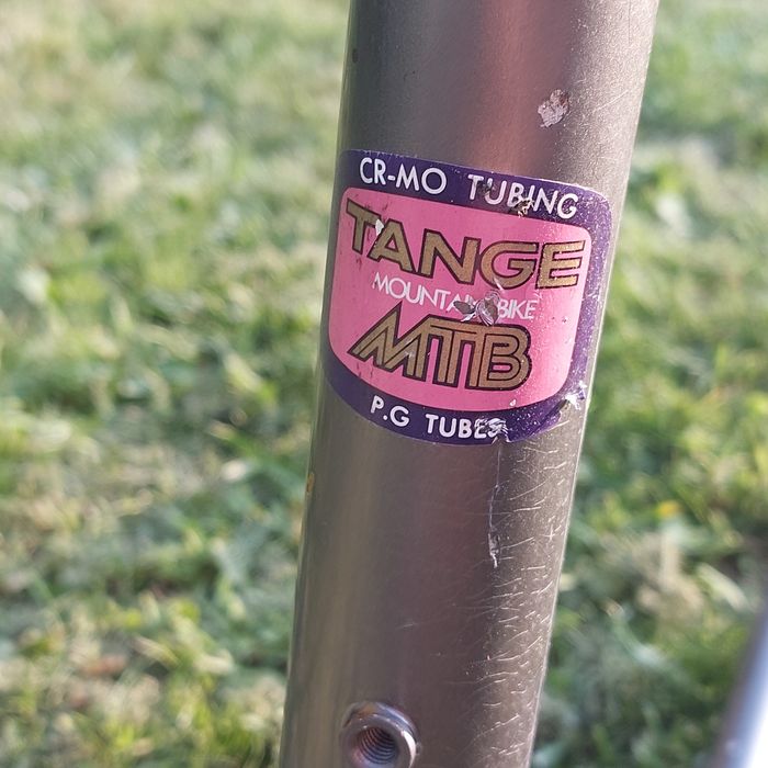 Frameset Rama roweru TrekingFox Escort Cr-Mo / Fastrax r. 17,5" Retro