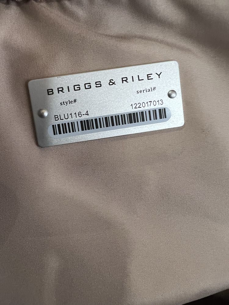 Mala trolley cabine viagem Briggs & Riley Baseline 2