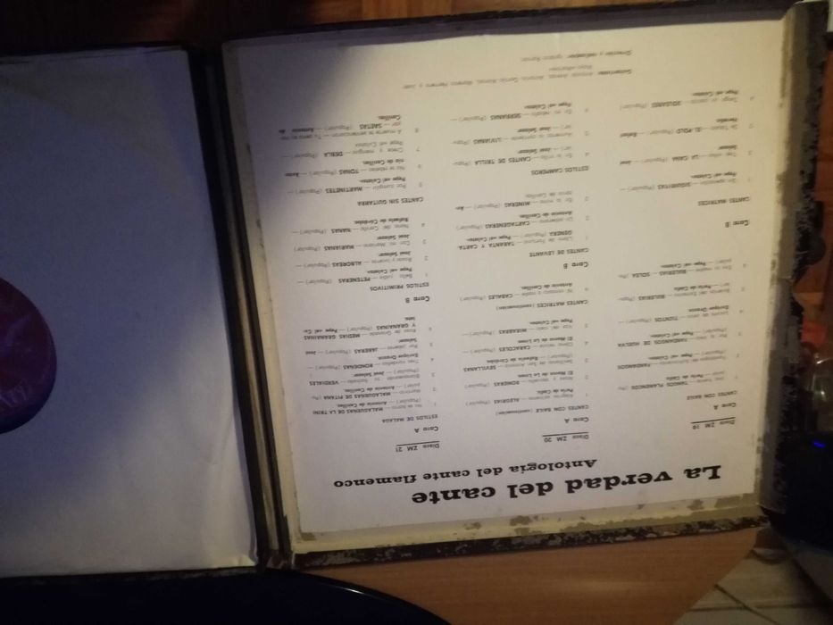 Disco Vinil antigo Flamenco especial 3 partes