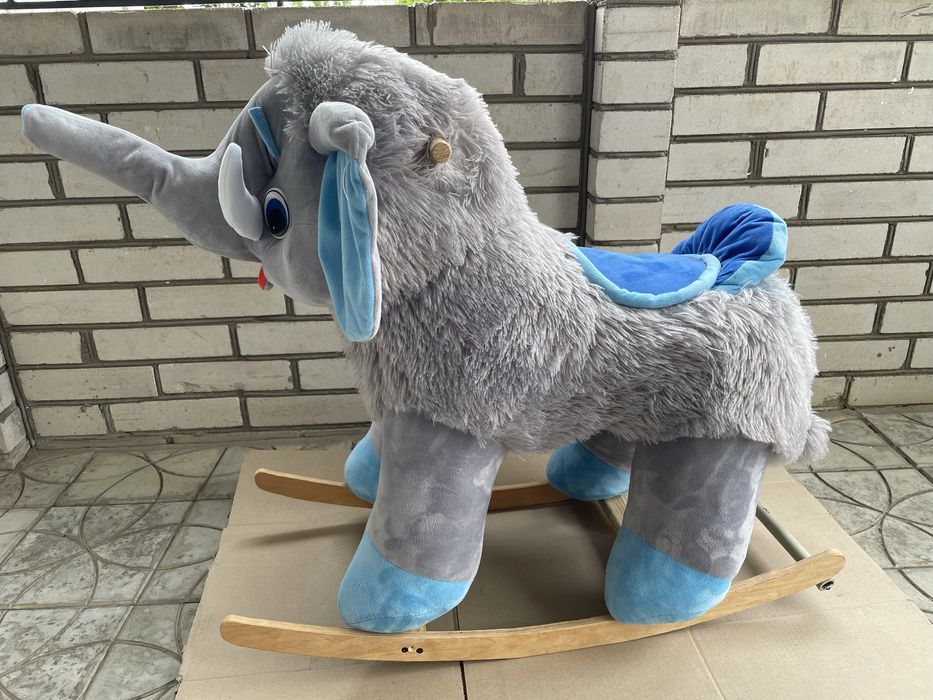 Іграшка качалка слон