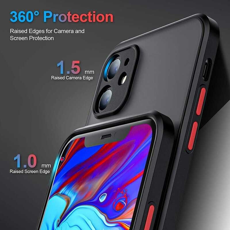 Etui do iPhone 11 półprzeźroczyste matowe