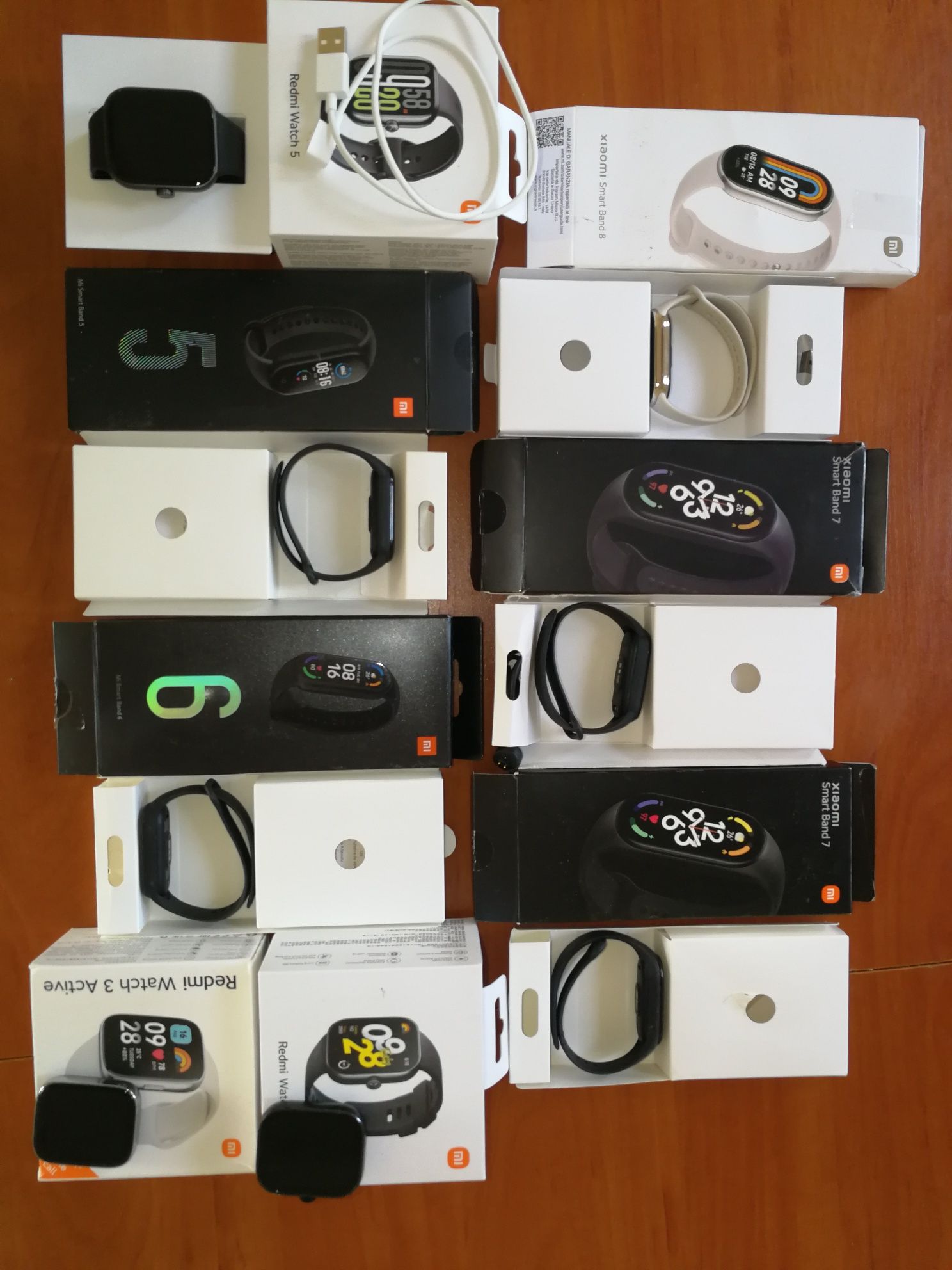 Zestaw Zegarek Xiaomi Smart band 6 7 8 redmi watch 3 4  Pakiet SmartW