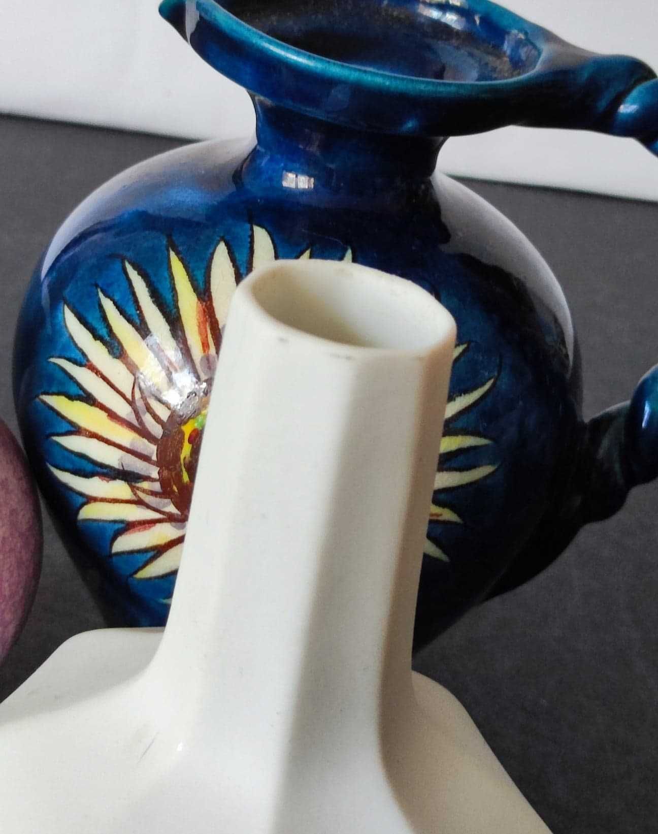 Stara porcelana modernistyczny wazon biskwit Gerold 7855 Design