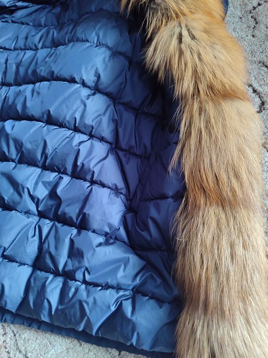 Куртка-парка із натуральним хутром лисиці