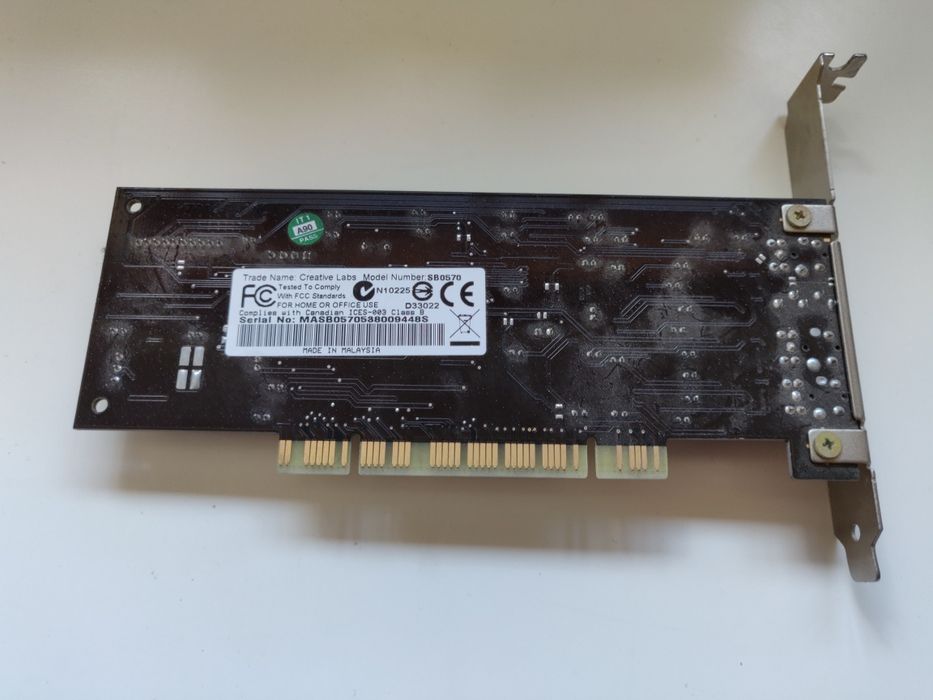 Placa de Som Creative Sound Blaster Audigy SE