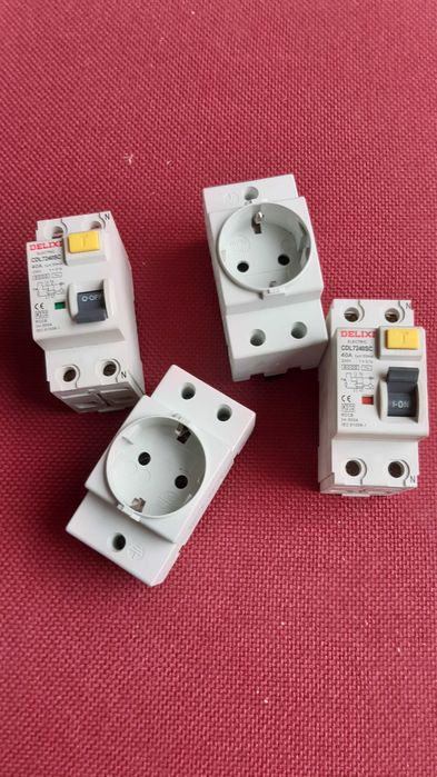 Disjuntores e modulos DIN