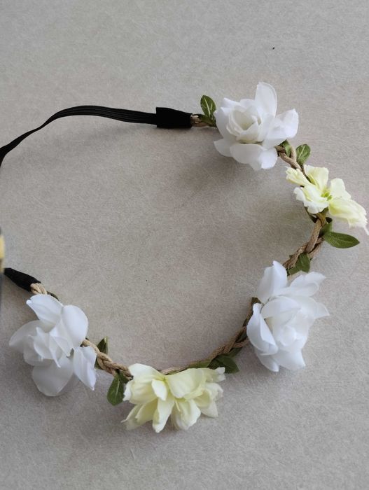 Opaska na gumce w kwaty