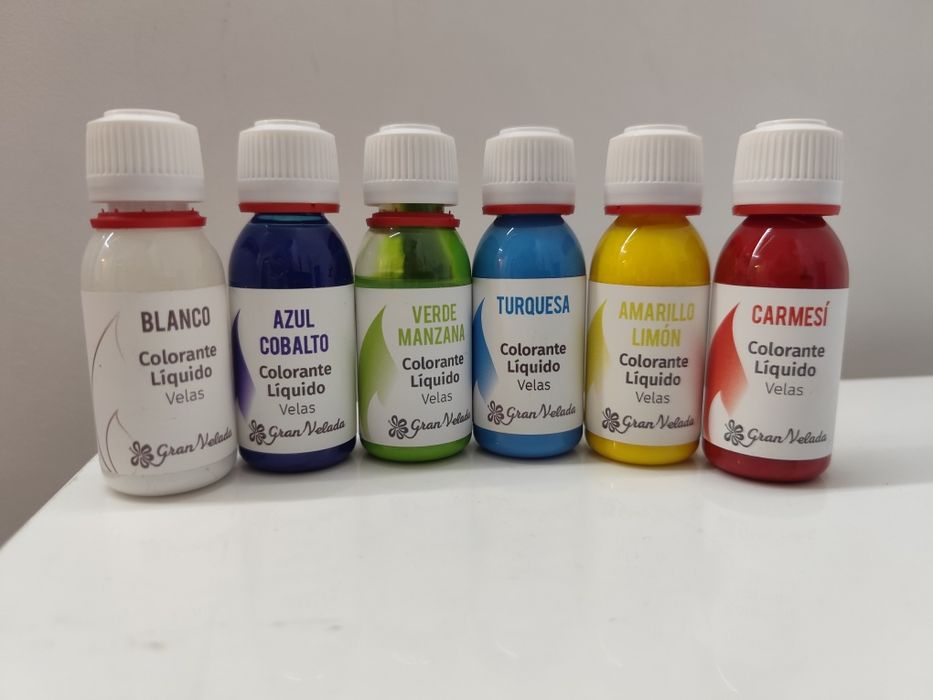 Materiais para velas