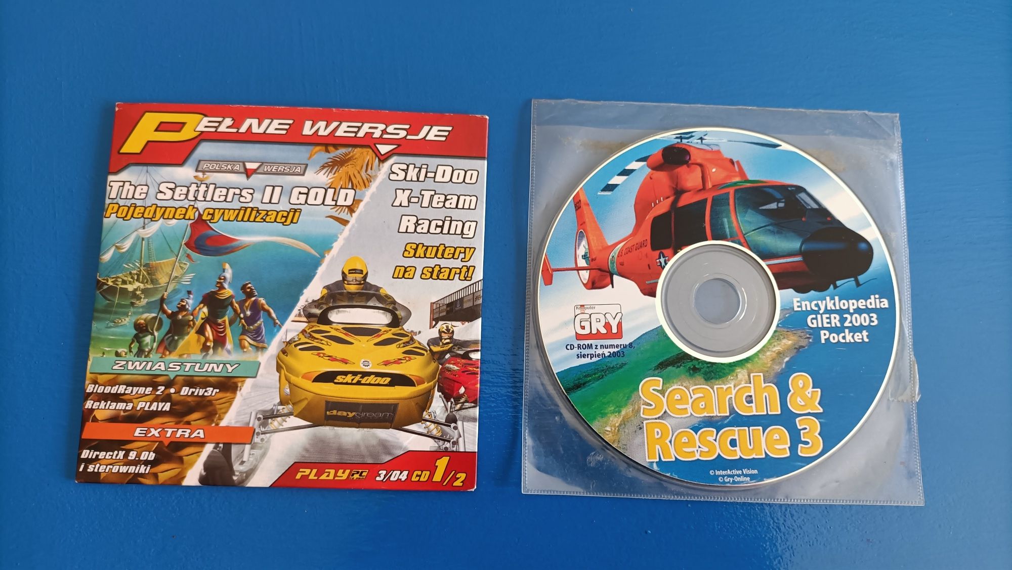 Gry pc the settlers II gold, search & rescue 3 i inne