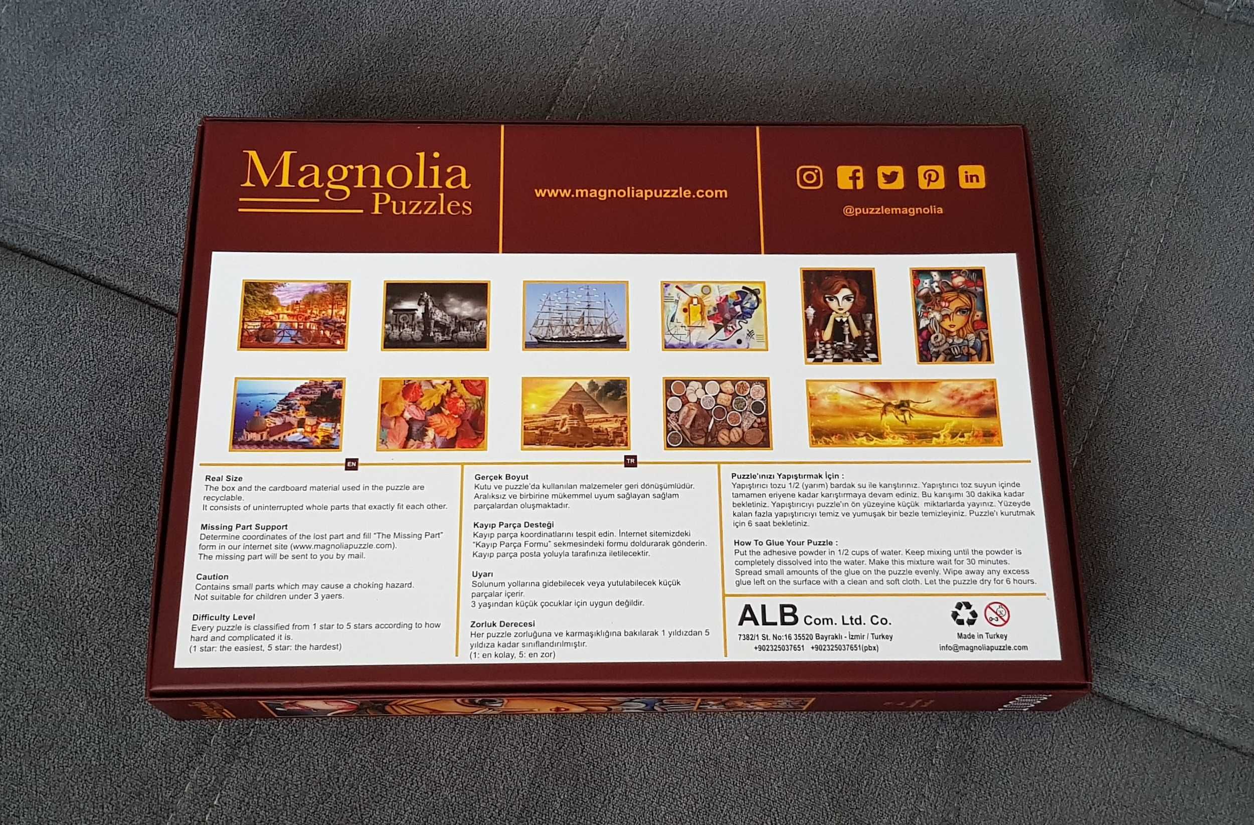 Puzzle Magnolia 1000